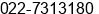 Fax number of Mr. Staff marketing at Bandung