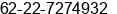 Fax number of Mr. Harianto Chandra at Bandung