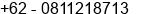 Phone number of Mrs. Jasmine Raksukan at Bandung